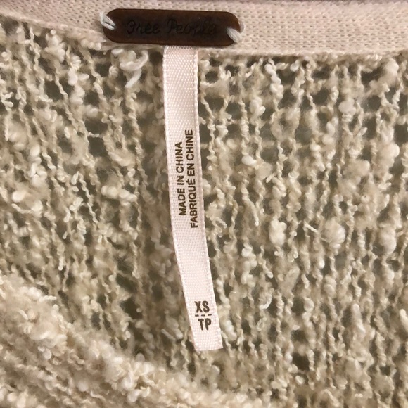 Knitted free people long sleeve shirt - Picture 3 of 4